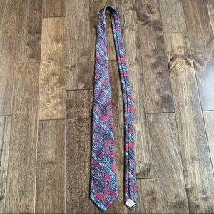 100% Imported Silk Paisley Tie
